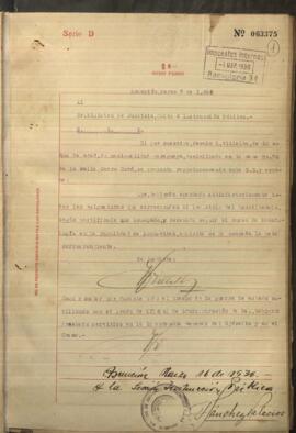 Certificados de estudios concernientes a los años 1928, 1935 y 1936.